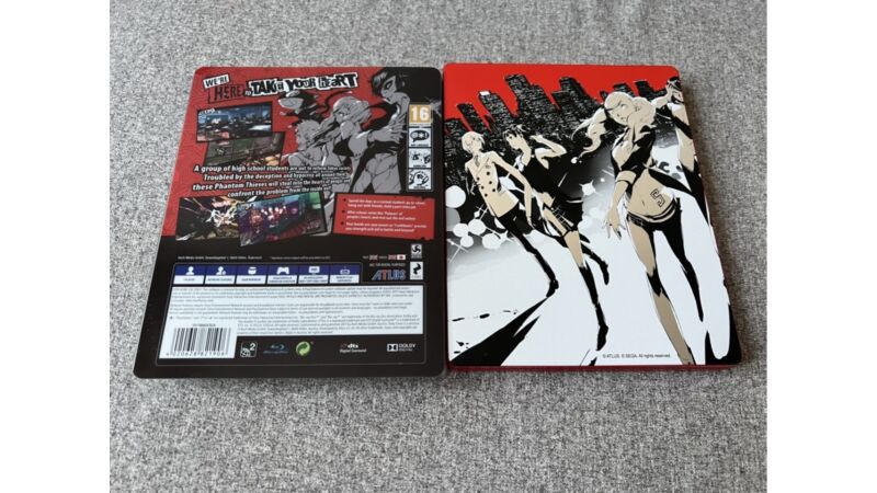 Persona 5 Edycja Specjalna Kolekcjonerska Steelbook nowa Ps4/Ps5.