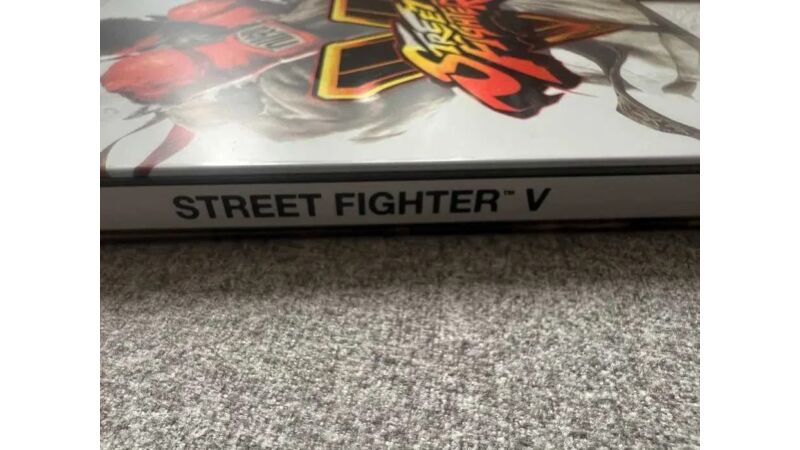 Street Fighter 5 edycja limitowana gra Ps4/Ps5 + piekny steelbook!.