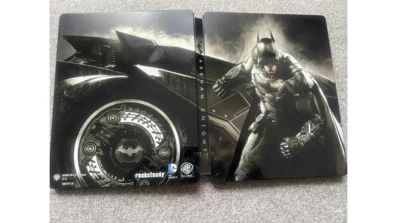 Batman Arkham Knight Ps4/Ps5 edycja specjalna steelbook