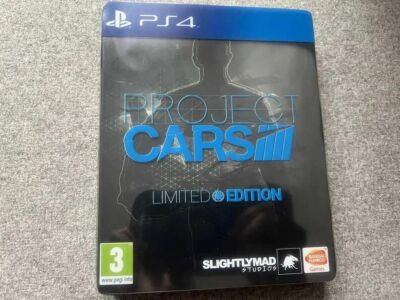 Project Cars Ps4/Ps5 edycja limitowana Steelbook+gra+artbook!.