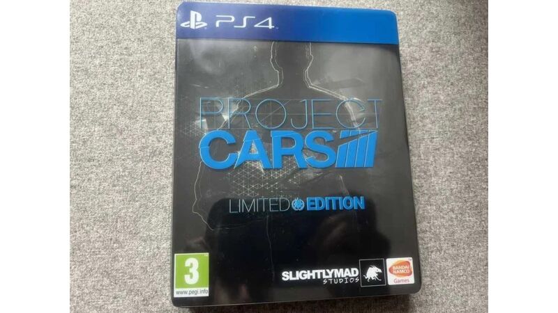 Project Cars Ps4/Ps5 edycja limitowana Steelbook+gra+artbook!.
