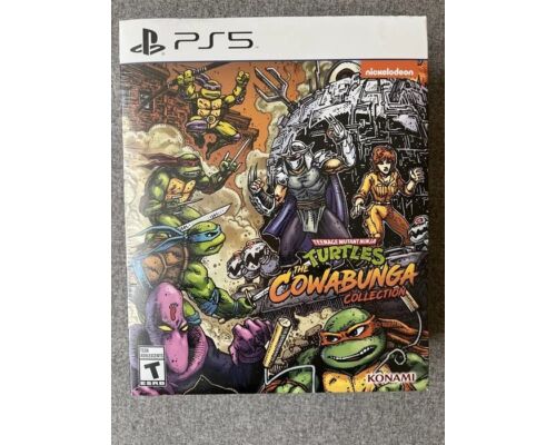 TMNT Cowabunga Collection Edycja Kolekcjonerska unikat w PL. Ps5.