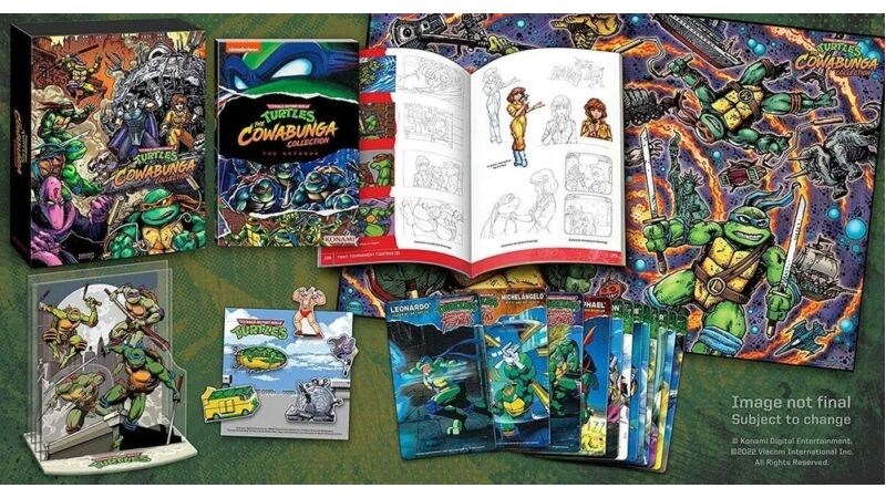 TMNT Cowabunga Collection Edycja Kolekcjonerska unikat w PL. Ps5.