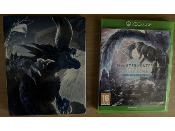 Monster Hunter World Iceborne Master Edition plus Steelbook (Xbox One)