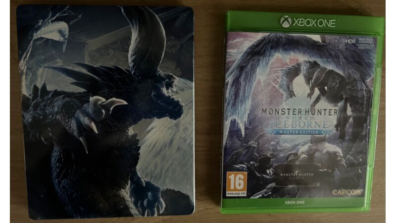Monster Hunter World Iceborne Master Edition plus Steelbook (Xbox One)