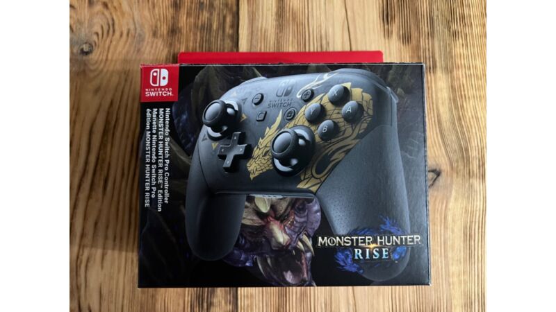 Nintendo Switch Pro Controller Monster Hunter Rise