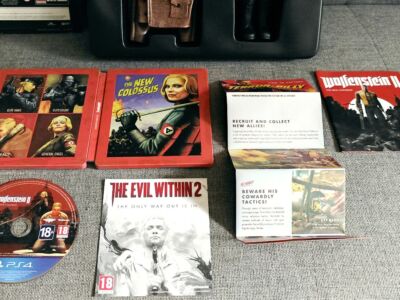 Wolfenstein 2 II: The New Colossus Edycja Kolekcjonerska PS4 Komplet