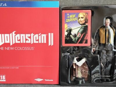 Wolfenstein 2 II: The New Colossus Edycja Kolekcjonerska PS4 Komplet