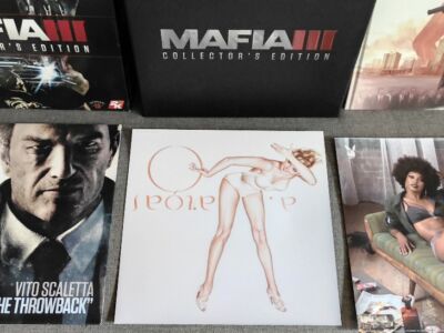 Mafia III 3 Collector’s Edition Edycja Kolekcjonerska PS4 Komplet