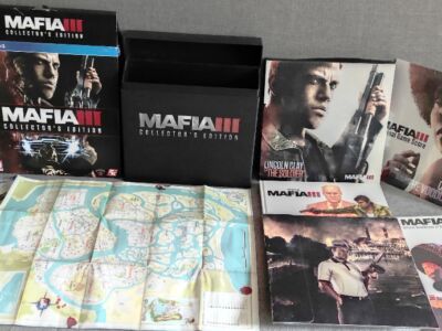 Mafia III 3 Collector’s Edition Edycja Kolekcjonerska PS4 Komplet