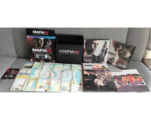 Mafia III 3 Collector’s Edition Edycja Kolekcjonerska PS4 Komplet