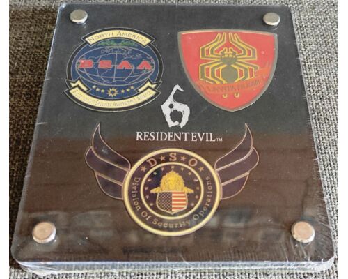 Resident Evil 6 Forces Emblems Medals Medale Nowe Zapieczętowane