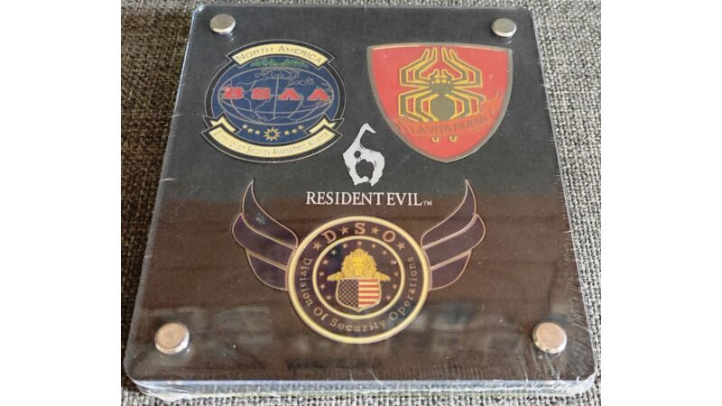 Resident Evil 6 Forces Emblems Medals Medale Nowe Zapieczętowane