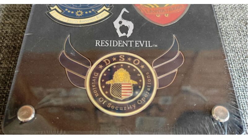 Resident Evil 6 Forces Emblems Medals Medale Nowe Zapieczętowane