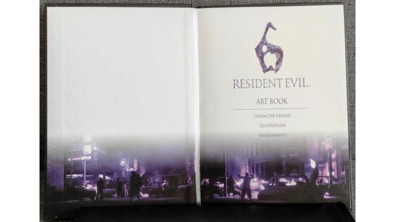 Resident Evil 6 Artbook 2012 Capcom Bielsko-Biała!