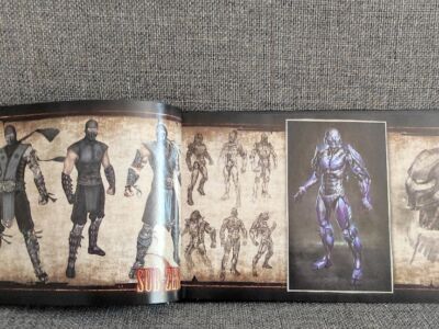 Mortal Kombat 9 MK9 2011 Artbook The Art of MORTAL KOMBAT WARNER BROSS