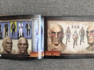 Mortal Kombat 9 MK9 2011 Artbook The Art of MORTAL KOMBAT WARNER BROSS