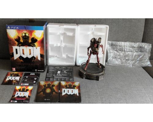 Doom Collector’s Edition Edycja Kolekcjonerska 2016 PS4 Komplet