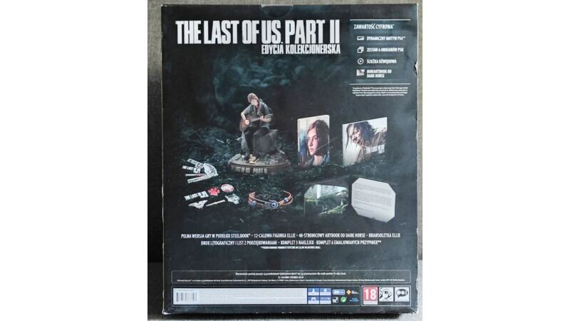 The Last of Us Part II Edycja Kolekcjonerska PS4 Nowa Plomby!