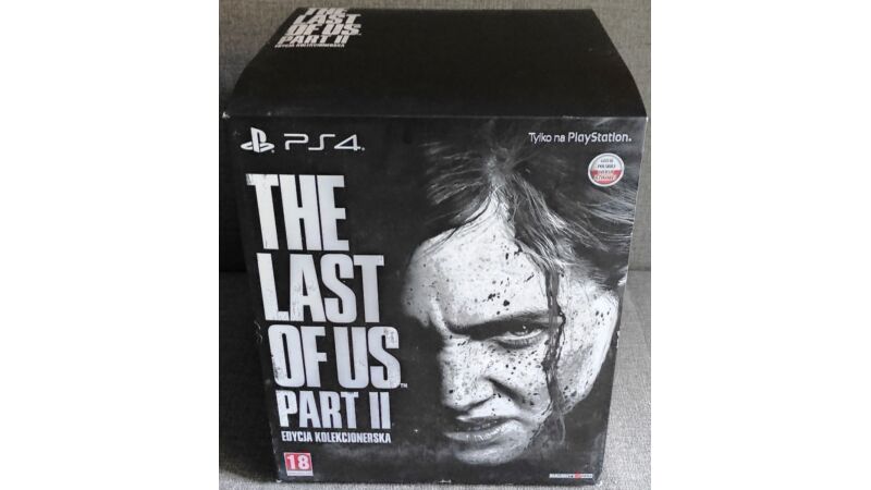 The Last of Us Part II Edycja Kolekcjonerska PS4 Nowa Plomby!