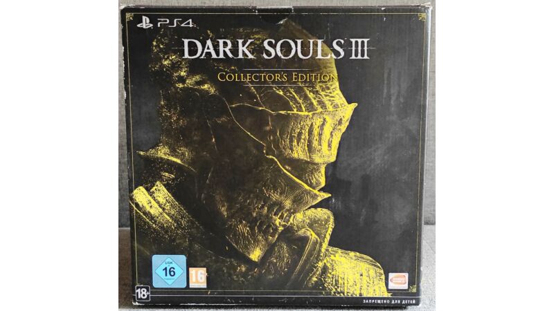 Dark Souls III 3 Collector’s Edition Edycja Kolekcjonerska PS4
