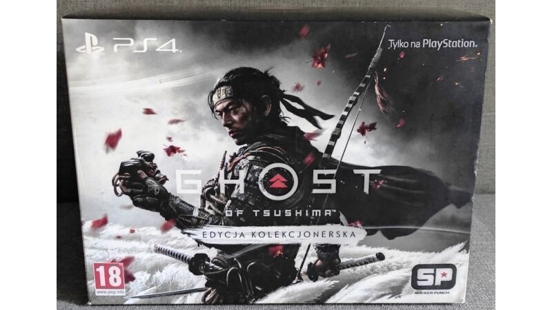 Ghost of Tsushima Collector’s Edition Edycja Kolekcjonerska PS4 NOWA