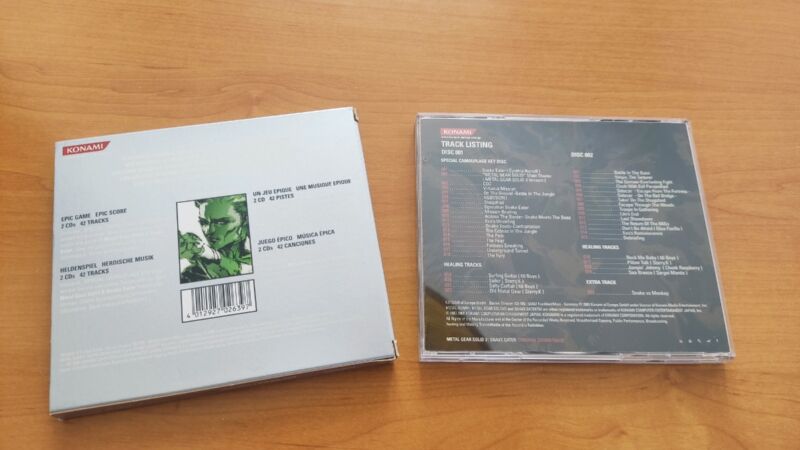 Metal Gear Solid 3 Snake Eater Original Soundtrack (2CD)