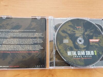 Metal Gear Solid 3 Snake Eater Original Soundtrack (2CD)