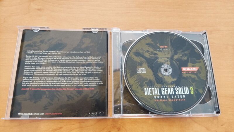 Metal Gear Solid 3 Snake Eater Original Soundtrack (2CD)