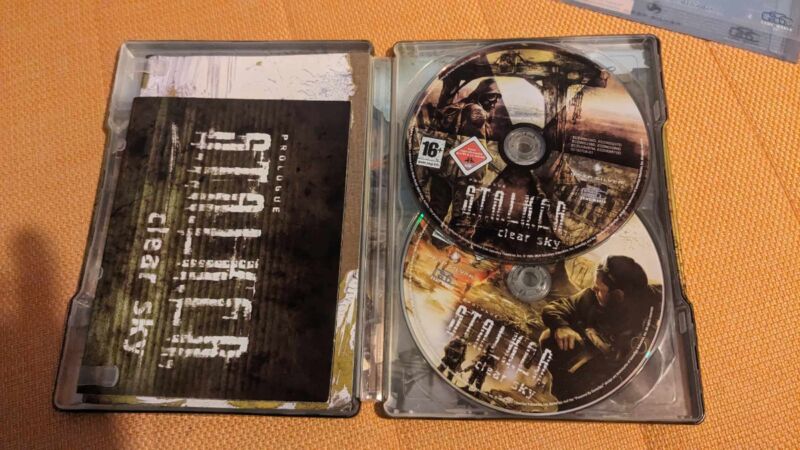 Stalker czyste niebo steelbook (obwoluta)