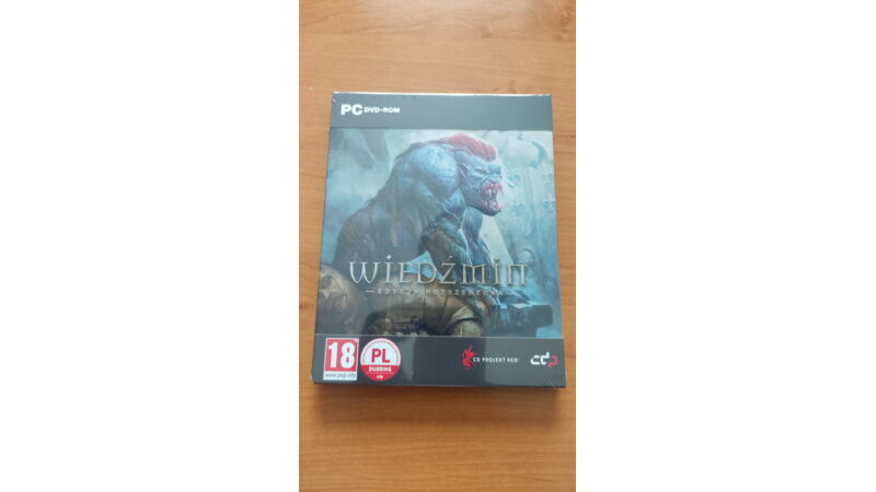Wiedźmin 1 Edycja Rozszerzona Steelbook PC