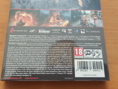 Wiedźmin 1 Edycja Rozszerzona Steelbook PC