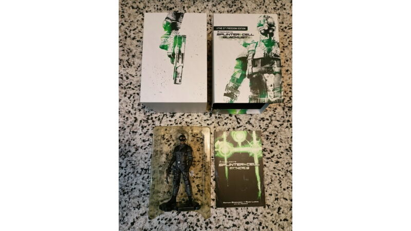 Splinter Cell Blacklist figurka z edycji kolekcjonerskiej