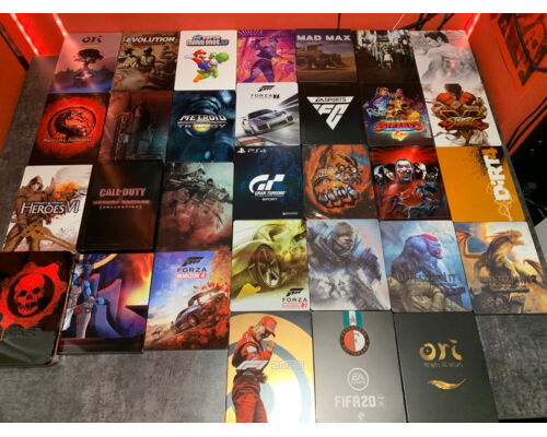 Zestaw gier w steelbookach