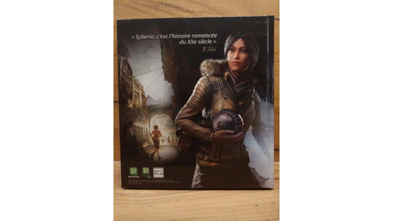 Syberia The World Before Artbook z edycji kolekcjonerskiej