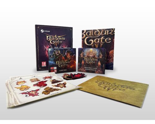 Baldur’s Gate 3 Deluxe Edition – Nowy, Kompletny Zestaw – STEAM PC