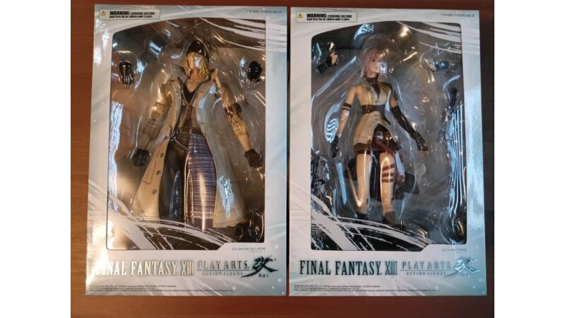 Final Fantasy XIII – Lightning, Snow – Play Arts Kai