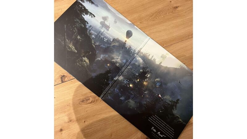 Frostpunk Complete Soundtrack Icebreaker Splatter OST Winyl Vinyl 2LP