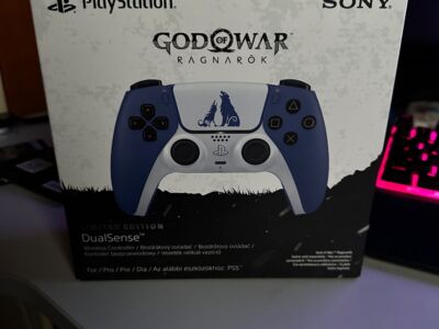 Playstation 5 DualSense edycja limitowana God of War Ragnarok