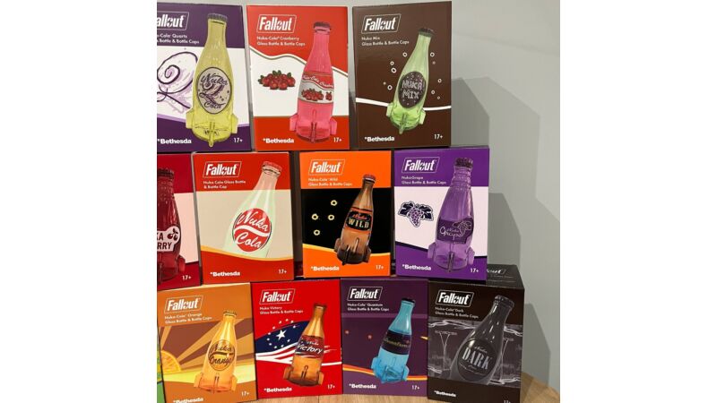 Fallout Nuka Cola Kolekcja 12 Butelek