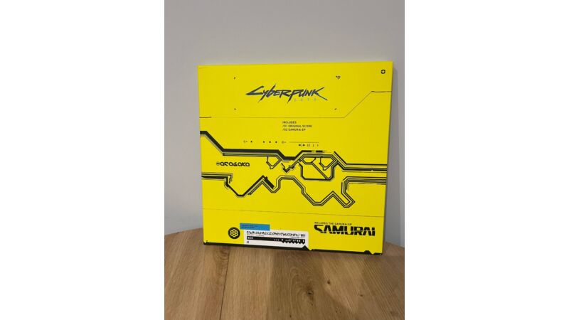 Cyberpunk 2077 OST Winyl Vinyl 3LP Box Set Samurai