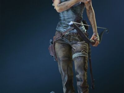 Tomb Raider Lara Croft – Gaming Heads statua 1/4