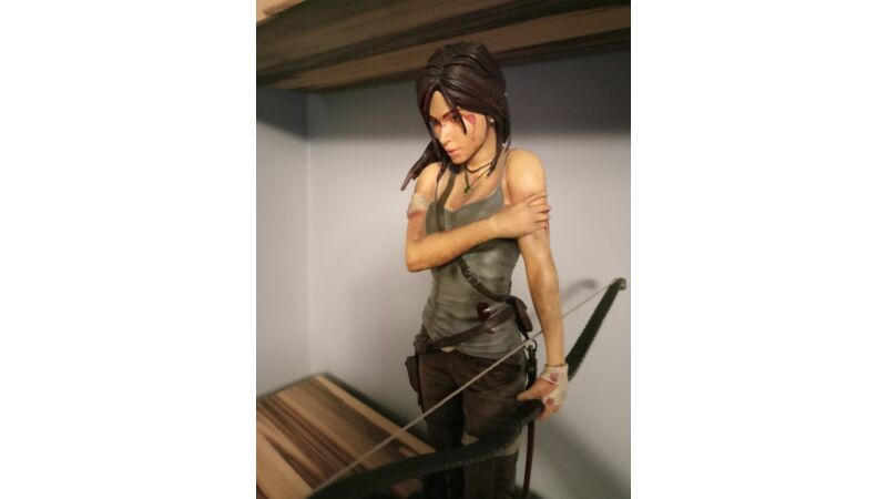 Tomb Raider Lara Croft – Gaming Heads statua 1/4