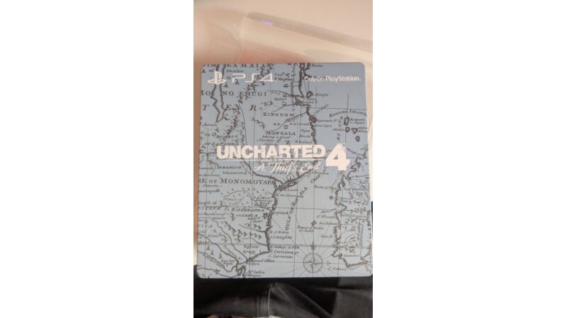 UNCHARTED 4 STEELBOOK