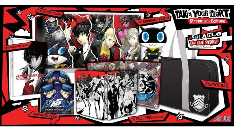 Persona 5 Take Your Heart Premium Edition PS4