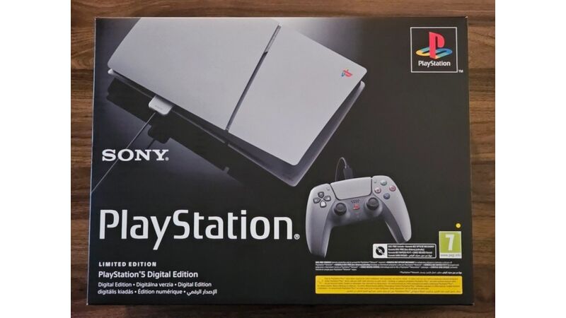 Konsola PlayStation 5 Slim Digital 30th Anniversary + napęd Sony