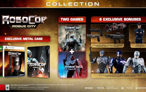 RoboCop: Rogue City Collection – specjalne wydanie z kolekcjonerskim Steelbookiem