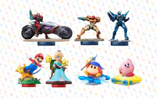 Nintendo ujawnia nowe figurki amiibo z Kirby Air Riders, Super Mario Galaxy i Metroid Prime 4: Beyond