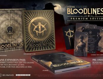 Bloodlines 2 Premium Edition: Steelbook, artbook i DLC w kolekcjonerskim zestawie