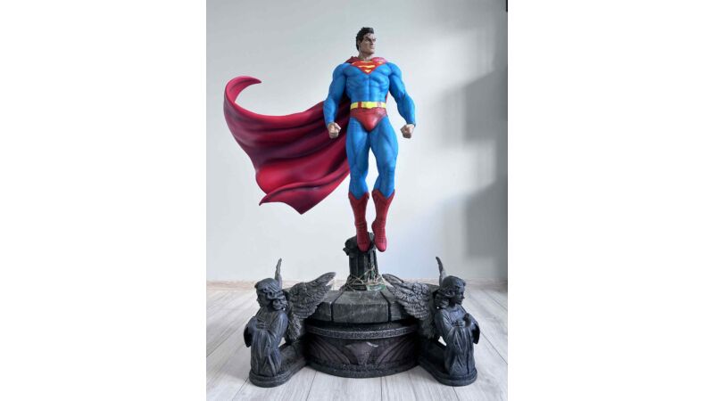 Superman Sculpt Cape Prime 1 Studio